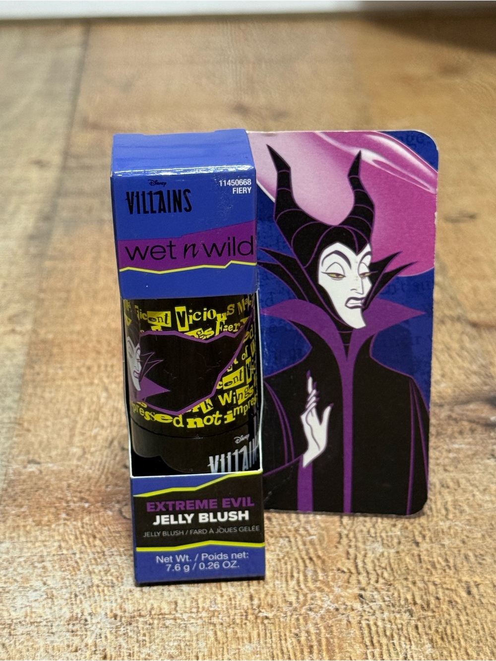 Wet And Wild Disney's Villains Maleficent Extreme Evil Jelly Blush / FIERY NIB.